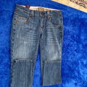Rich & Skinny crop loose fitting jeans Size 27